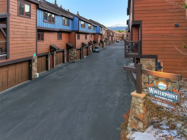 a view of outdoor space and street view