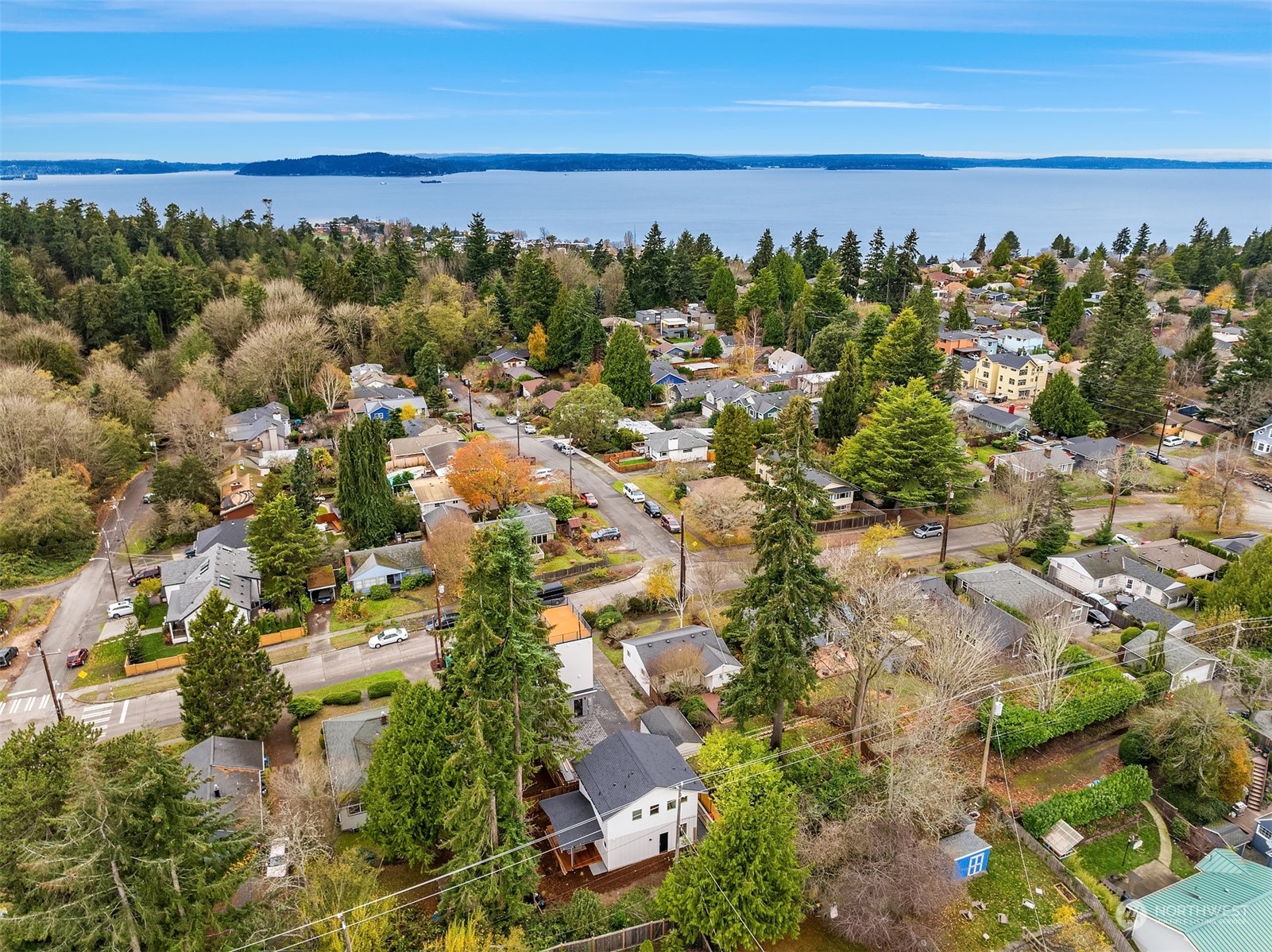 3304 49th Avenue Southwest Seattle, WA 98116 - Photo 31 of 34 an aerial view of multiple house