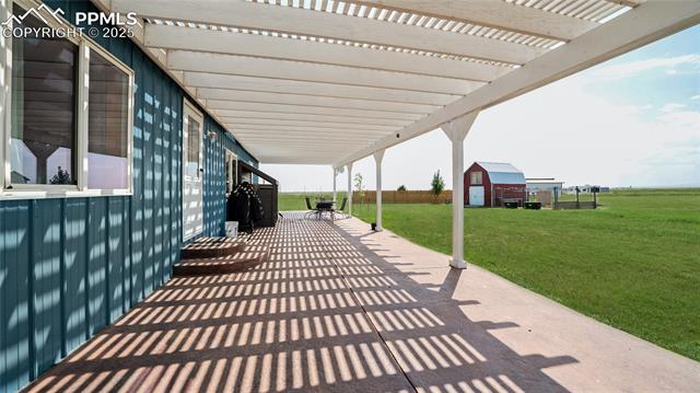 10850 Eureka Road Calhan, CO 80808 - Photo 2 of 35 Extended patio