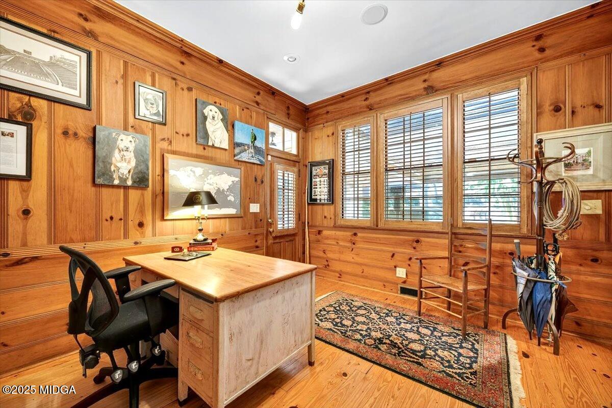 1158 Jackson Springs Road Macon, GA 31211 - Photo 18 of 42 a kitchen view of a dining table chairs and barbeque grill