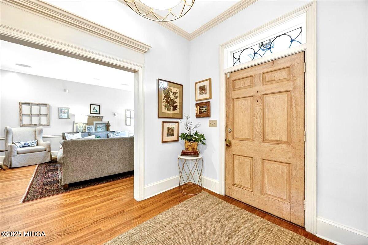 1158 Jackson Springs Road Macon, GA 31211 - Photo 3 of 42 a view of livingroom with furniture and wooden floor