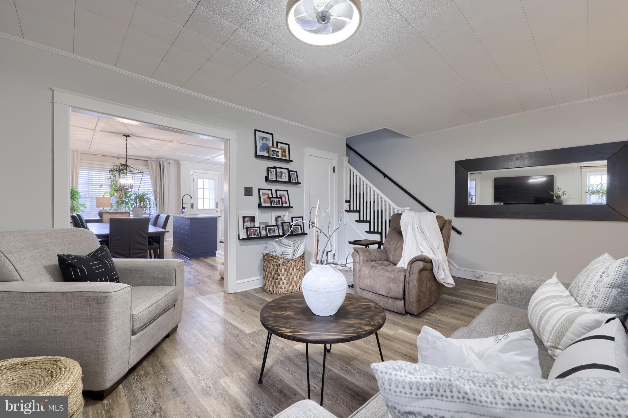 827 3rd Street Lancaster, PA 17603 - Photo 12 of 37 a living room with furniture and a flat screen tv