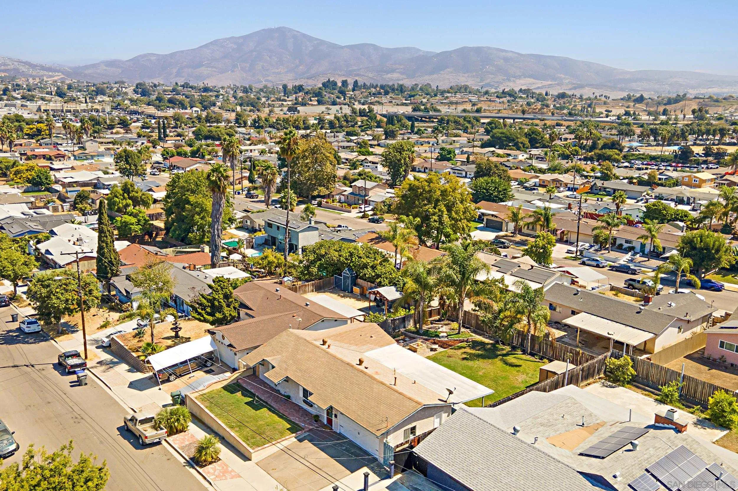 8823 Kelburn Avenue Spring Valley, CA 91977 - Photo 32 of 34 an aerial view of residential house with parking space