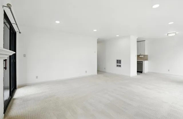 a view of empty room