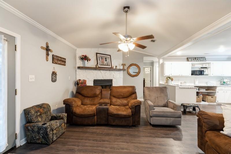 6124 Beasley Road Crestview, FL 32536 - Photo 10 of 20 a living room with furniture and a view of kitchen
