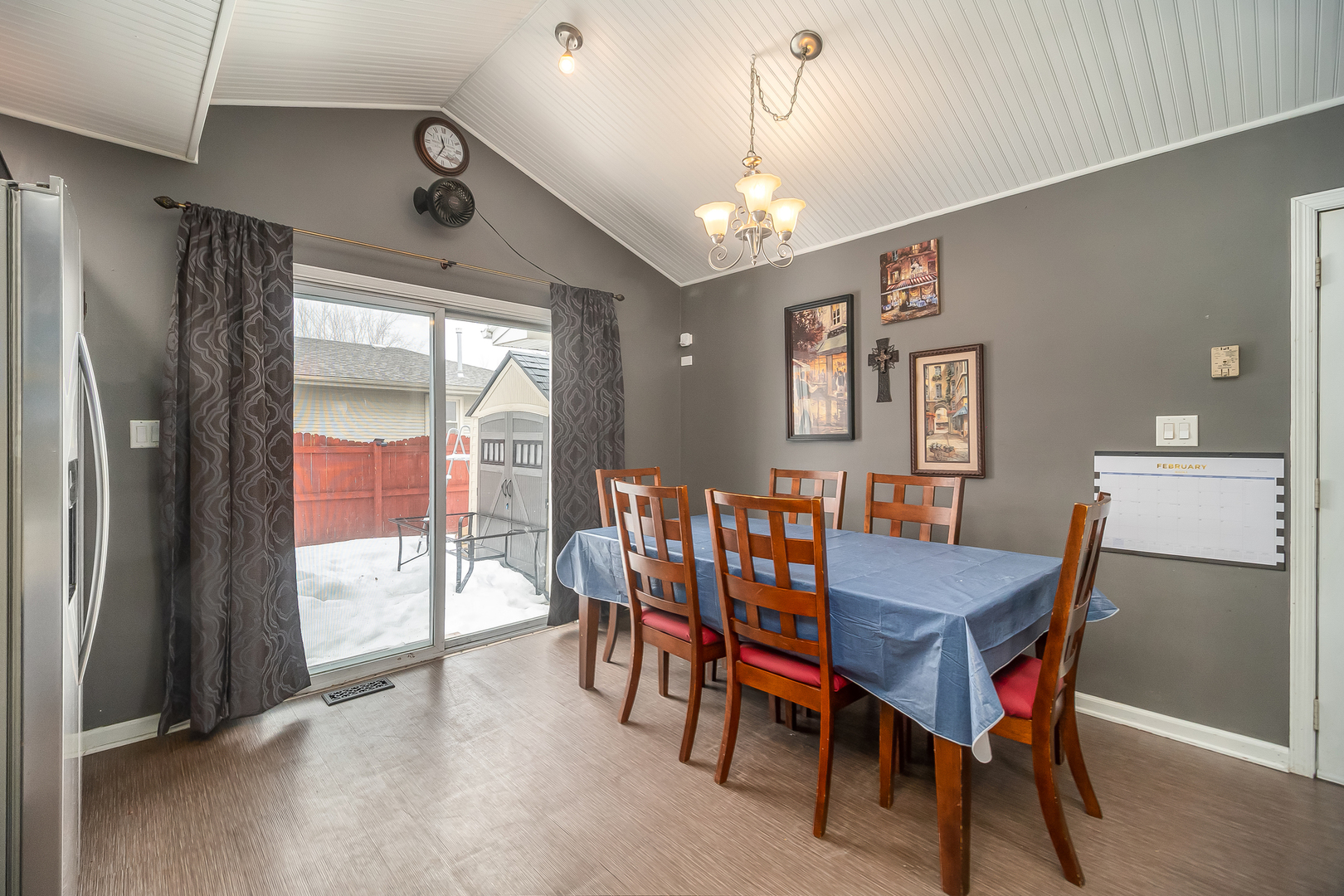805 South Cooper Road New Lenox, IL 60451 - Photo 14 of 25 a view of a dining room with furniture window and outside view