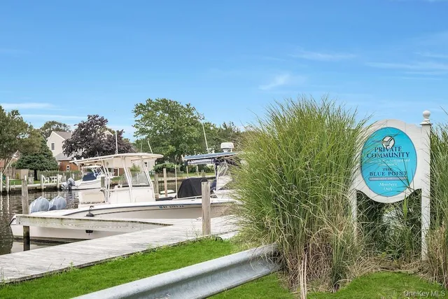 a view of yard with ocean view