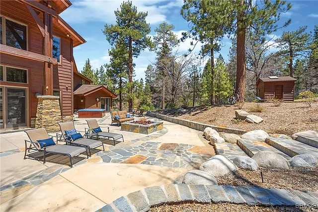 a view of ocean view with snow on the background