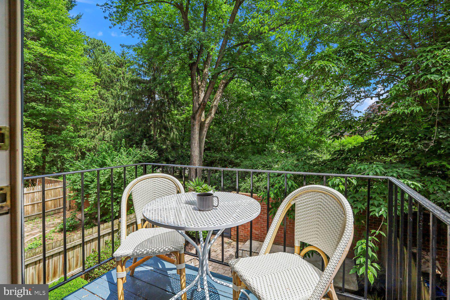 1851 Wainwright Drive Reston, VA 20190 - Photo 15 of 44 Balcony off of the dining room