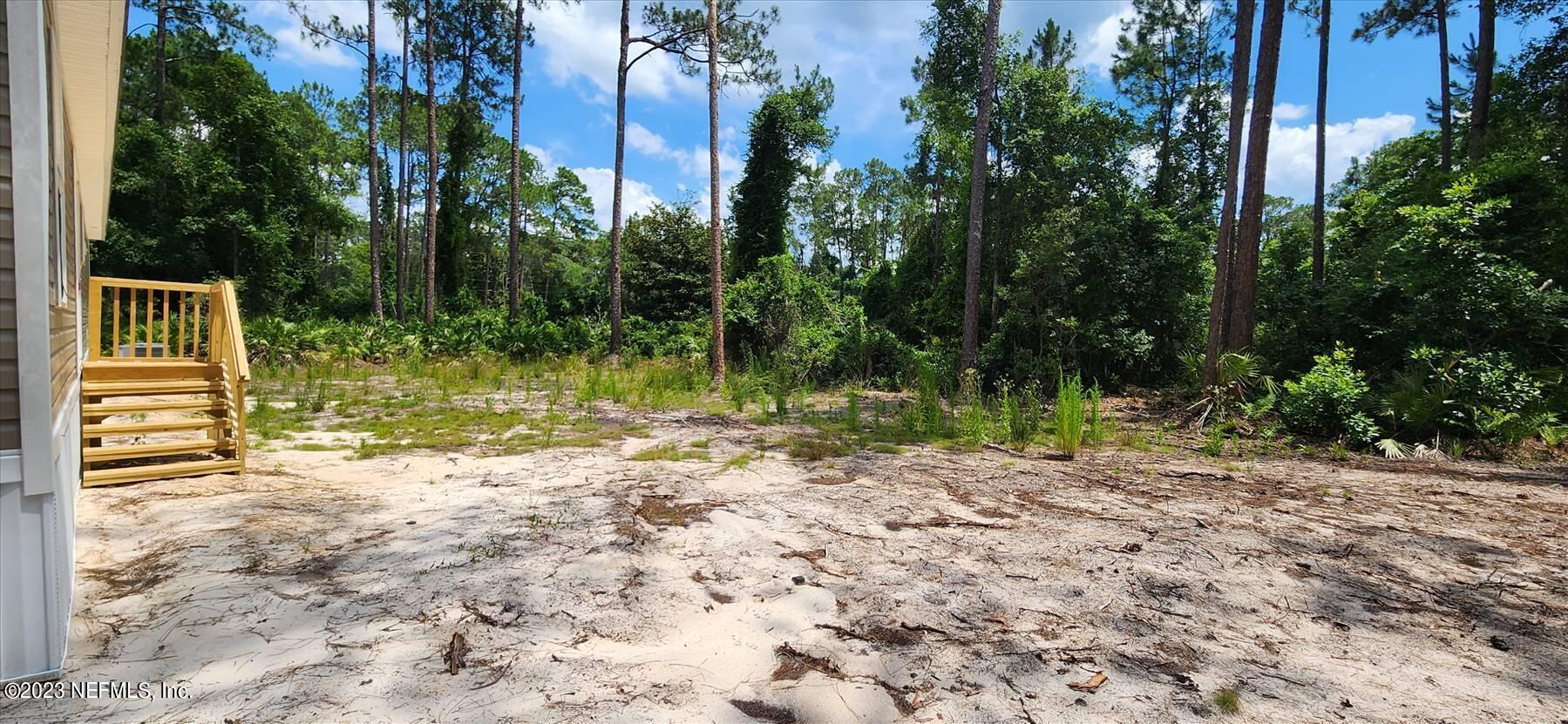 134 Juniper Road Georgetown, FL 32139 - Photo 10 of 20 a backyard of a house with lots of green space