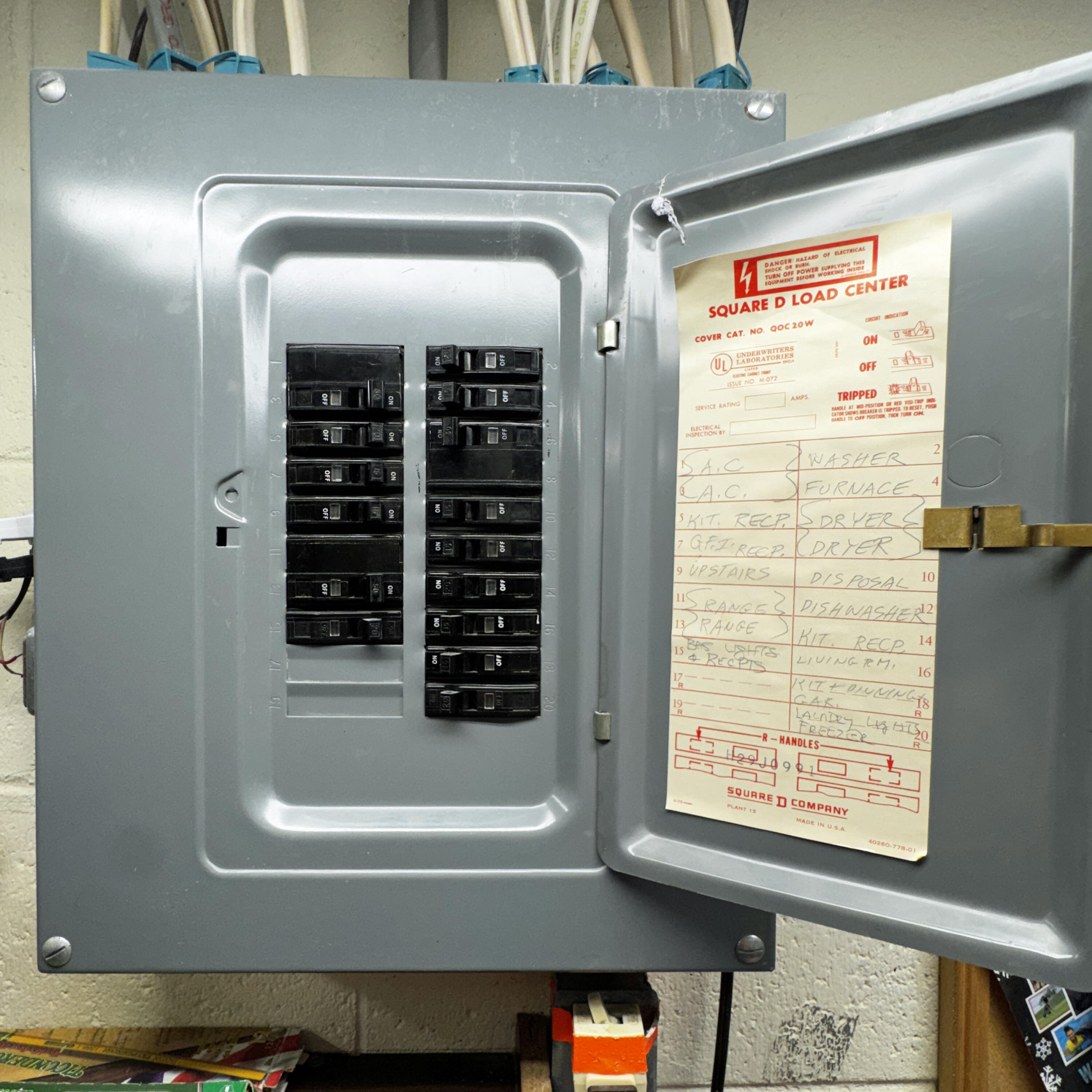2935 Old Mill Drive Racine, WI 53404 - Photo 32 of 35 Circuit Breaker Box