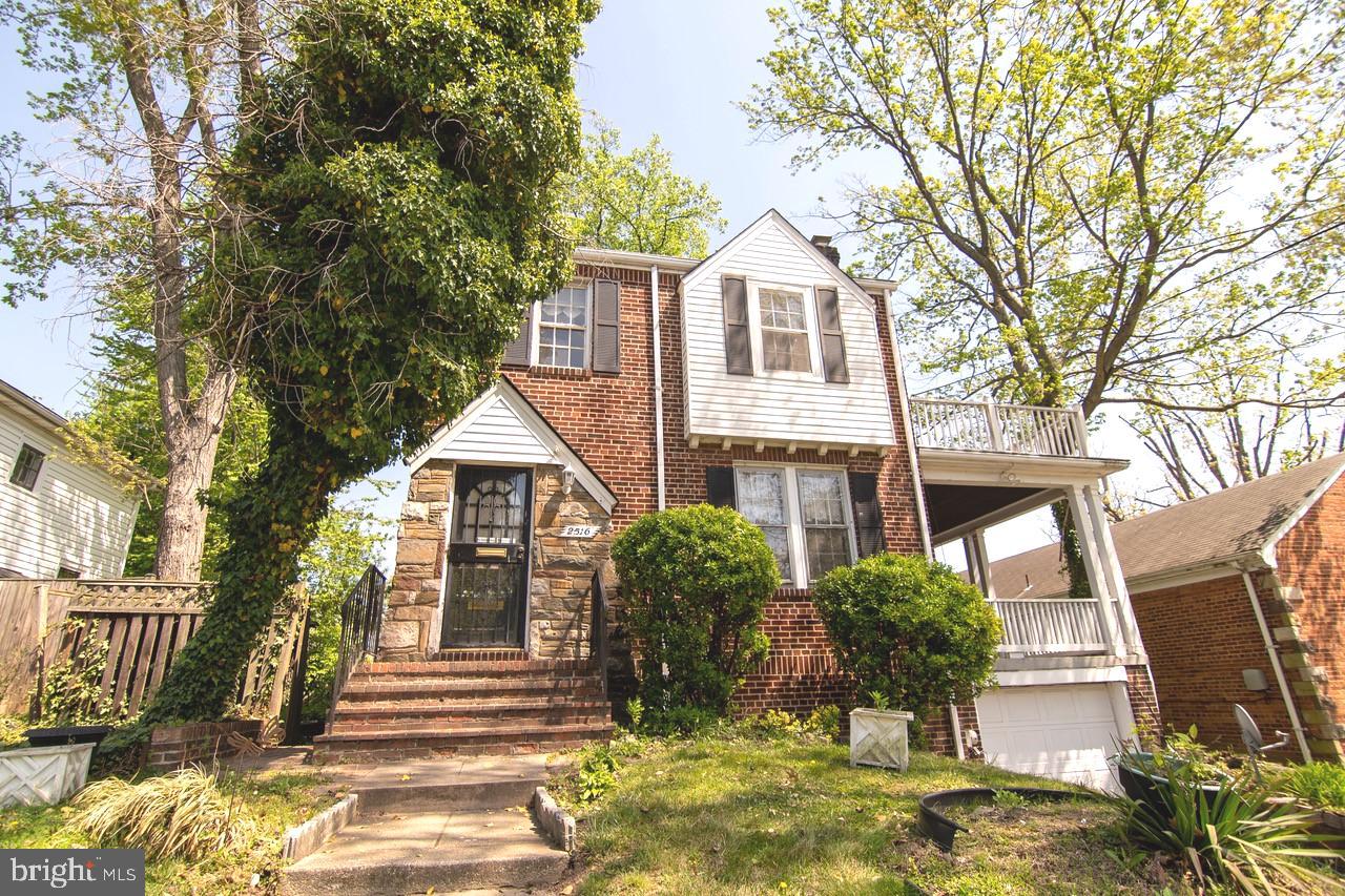 2516 32nd Street Southeast Washington, DC 20020 - Photo 2 of 40 House sits on a nice hill
