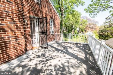 2516 32nd Street Southeast Washington, DC 20020 - Photo 23 of 40 2nd Deck overlooks front and back of hse