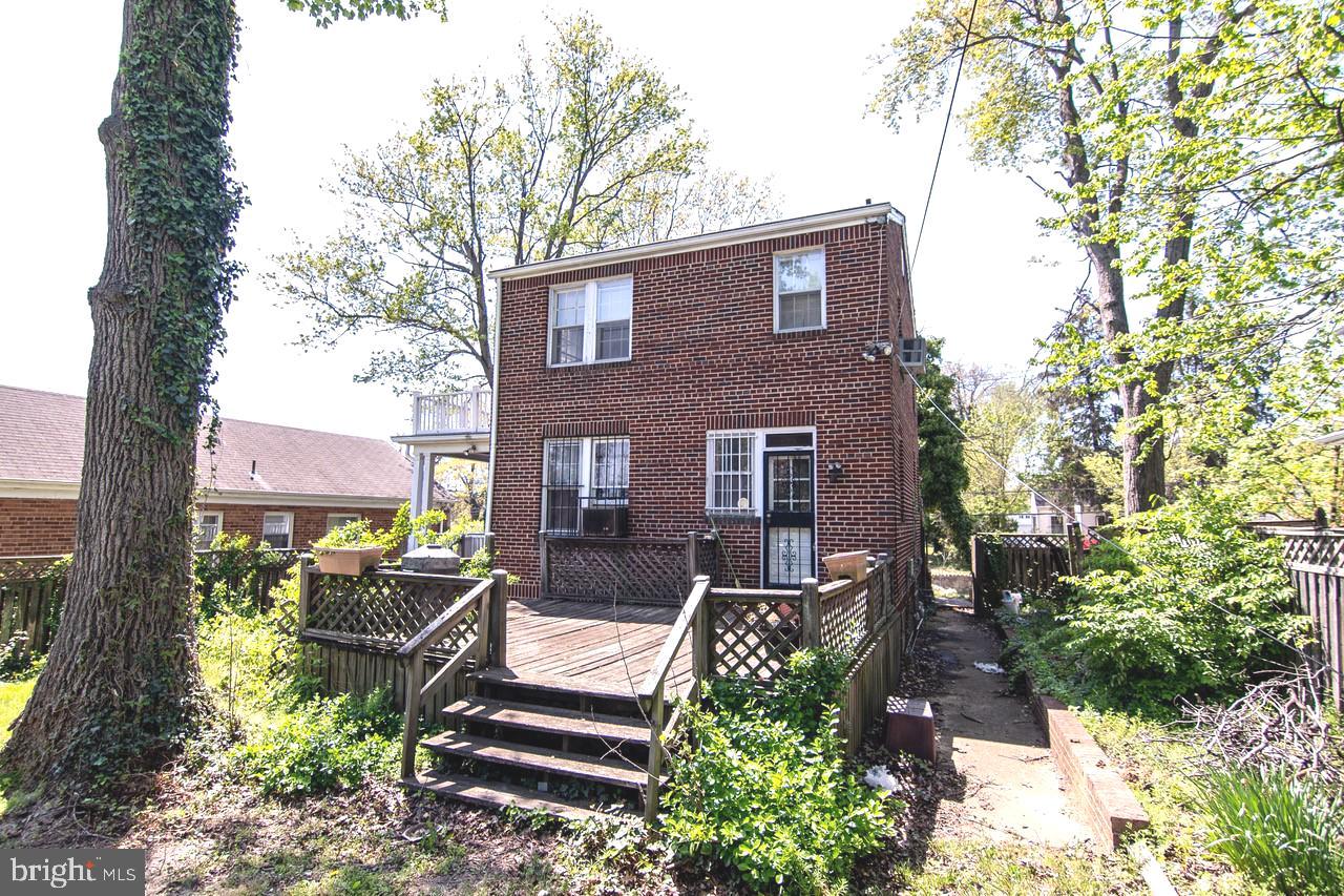 2516 32nd Street Southeast Washington, DC 20020 - Photo 37 of 40 Back of the property