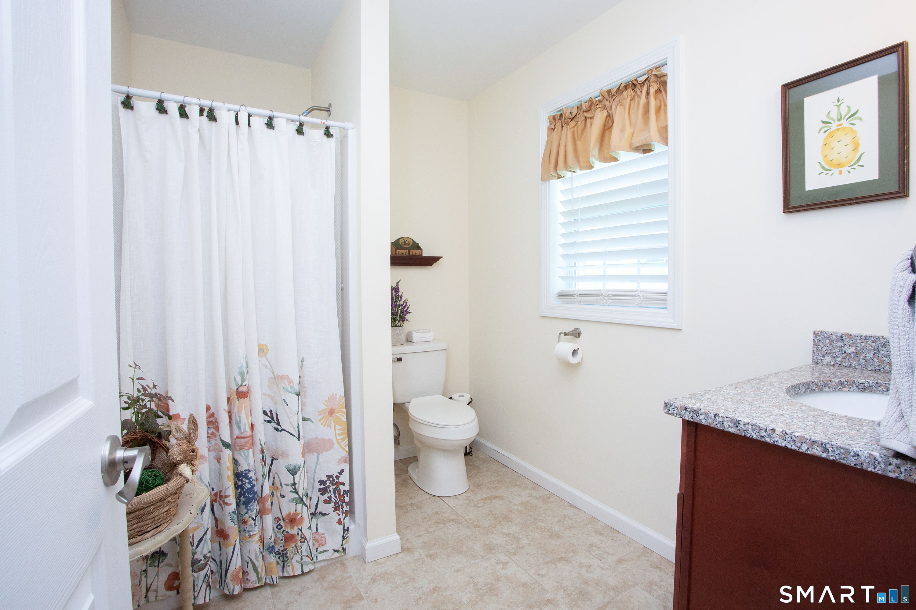 3 Hannah Way Torrington, CT 06790 - Photo 17 of 23 a bathroom with a shower curtain and a toilet