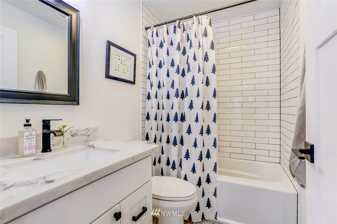 1108 North 41st Street Seattle, WA 98103 - Photo 21 of 32 a bathroom with a sink a toilet and a bathtub