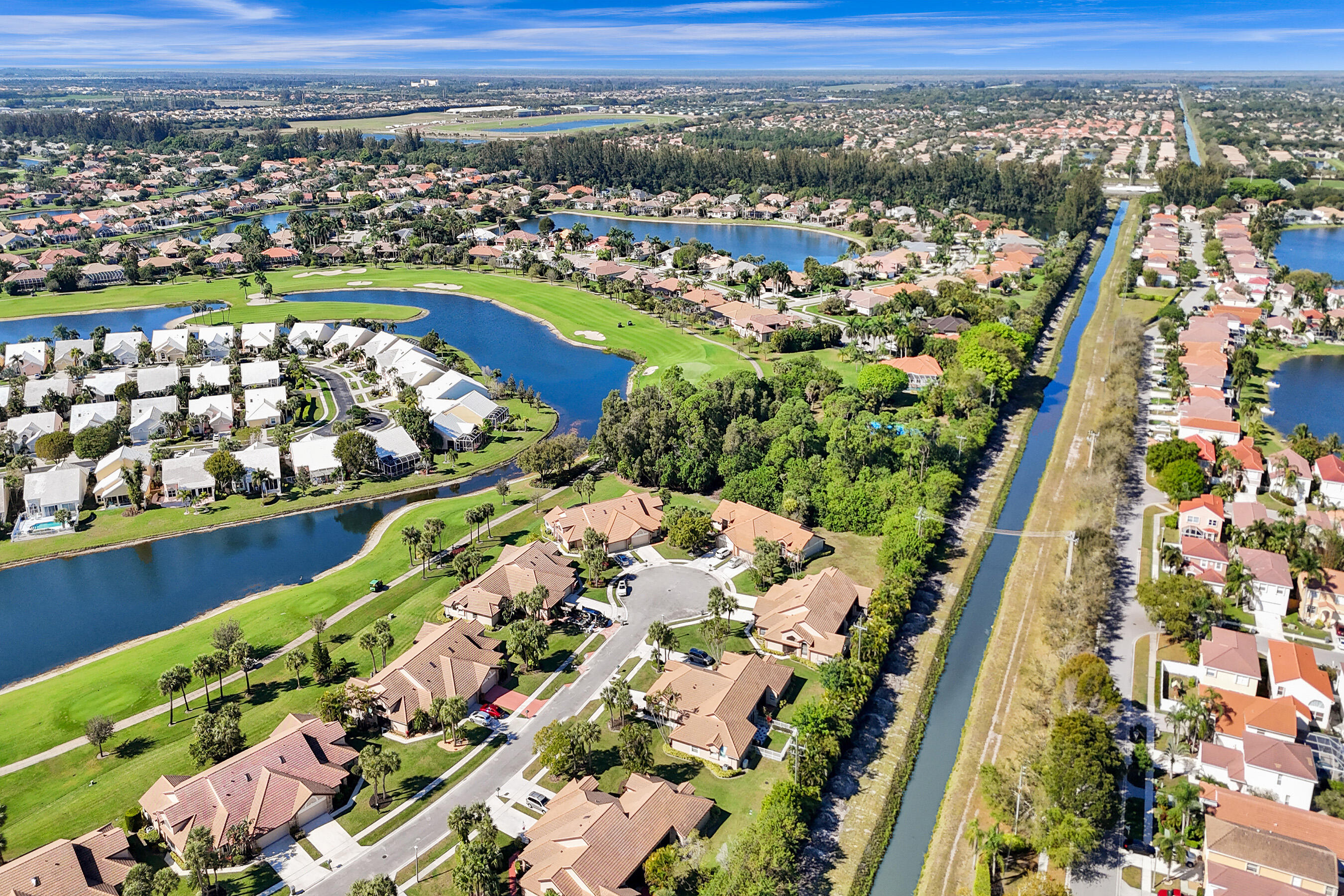 8062 Cassia Drive Boynton Beach, FL 33472 - Photo 46 of 70 an aerial view of a city