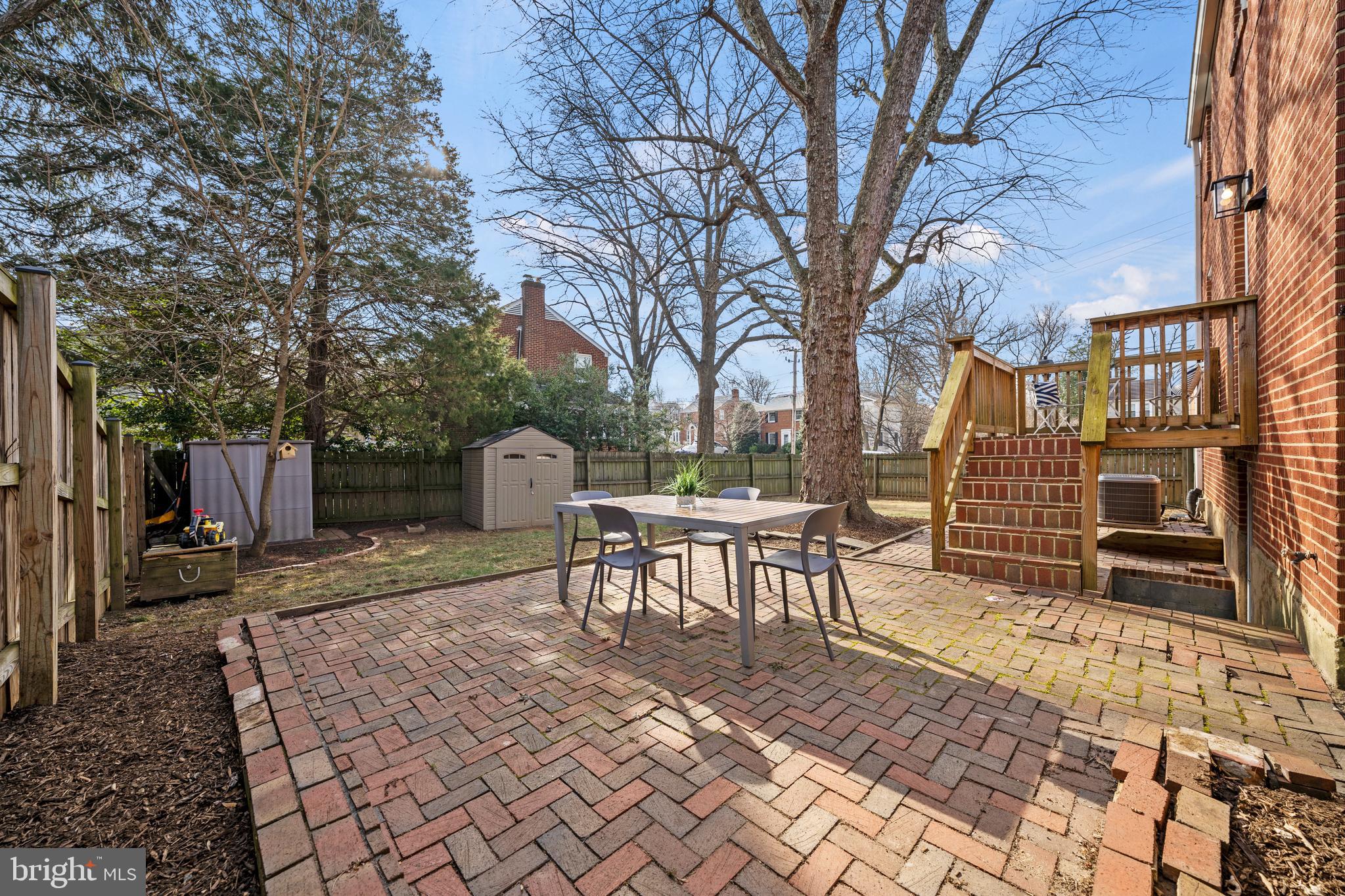 5420 North Carlin Springs Road Arlington, VA 22203 - Photo 33 of 36 Private Patio