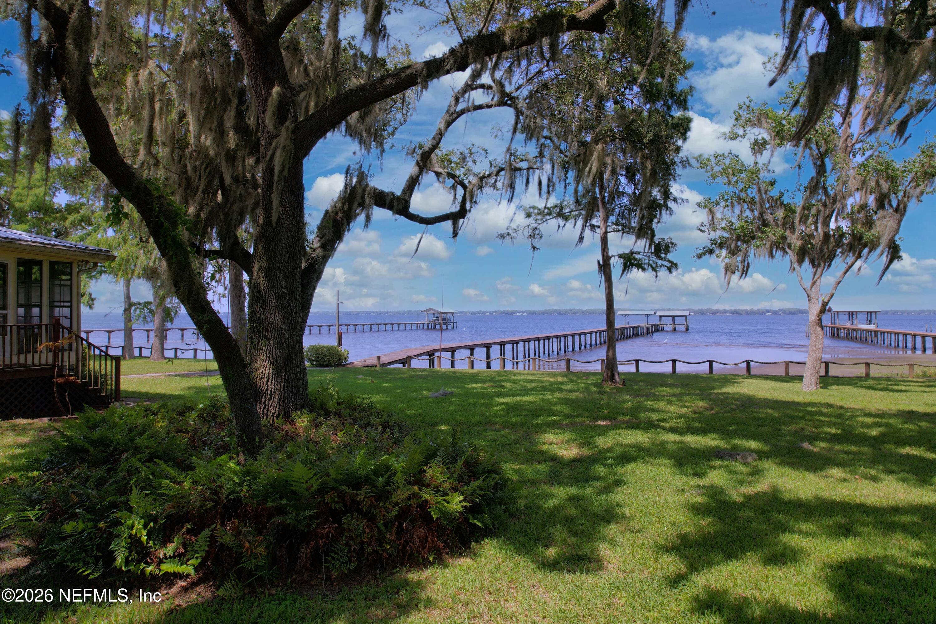 442 Cedar Creek Road Palatka, FL 32177 - Photo 45 of 57 Backyard Pier View