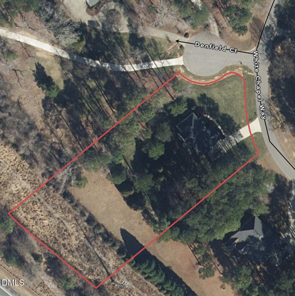 1001 Denfield Court Raleigh, NC 27615 - Photo 39 of 44 a aerial view of a house