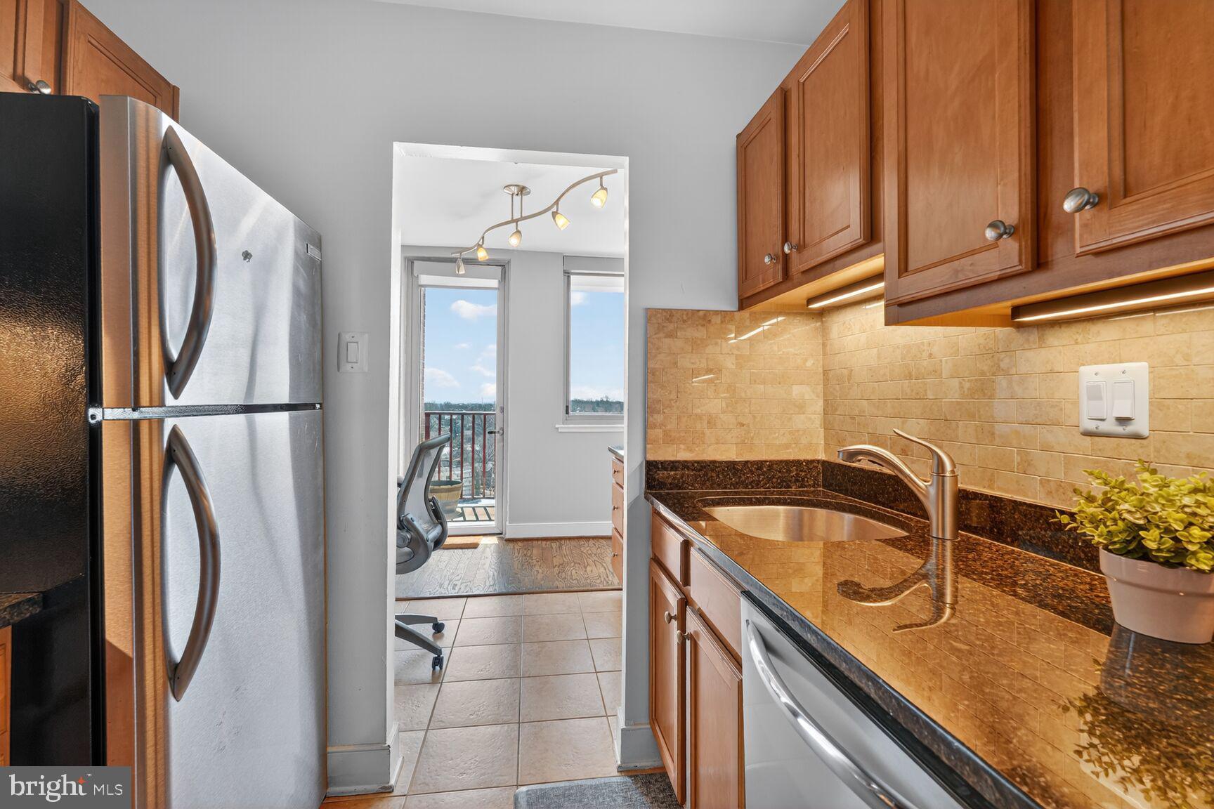 1220 Blair Mill Road, Unit 1403 Silver Spring, MD 20910 - Photo 14 of 61 Kitchen with view