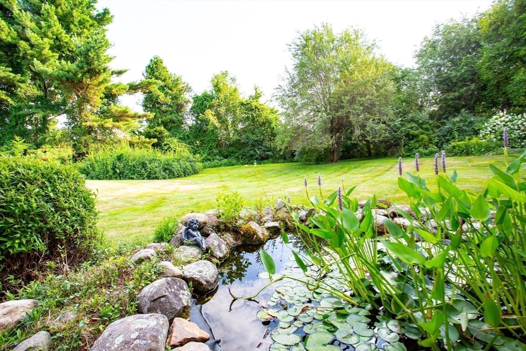 9 Birch Hill Road West Brookfield, MA 01585 - Photo 33 of 38 a view of a garden with an outdoor space