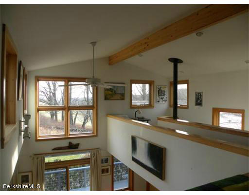 264 A Patten Road Shelburne Falls, MA 01370 - Photo 12 of 25 a kitchen with a sink and large windows