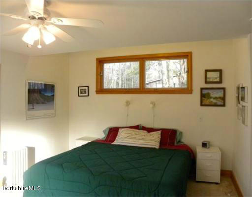 264 A Patten Road Shelburne Falls, MA 01370 - Photo 14 of 25 a bedroom with a bed and a window
