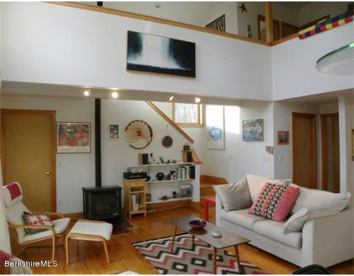 264 A Patten Road Shelburne Falls, MA 01370 - Photo 8 of 25 a living room with furniture and wooden floor