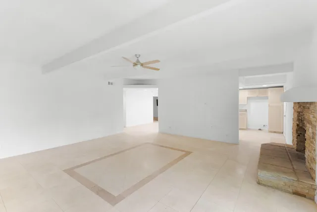 a view of livingroom with fireplace