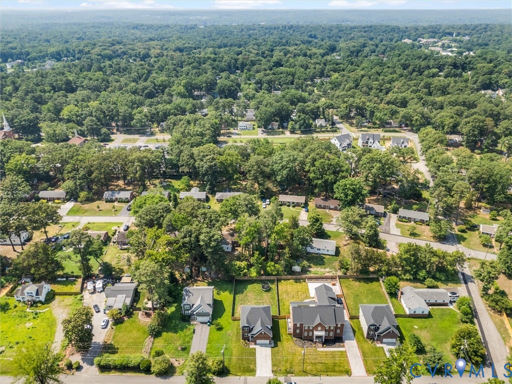 9011 Midway Road Henrico, VA 23229 - Photo 65 of 65 Aerial perspective showcasing a residential area w