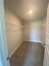 a view of a room with an empty space