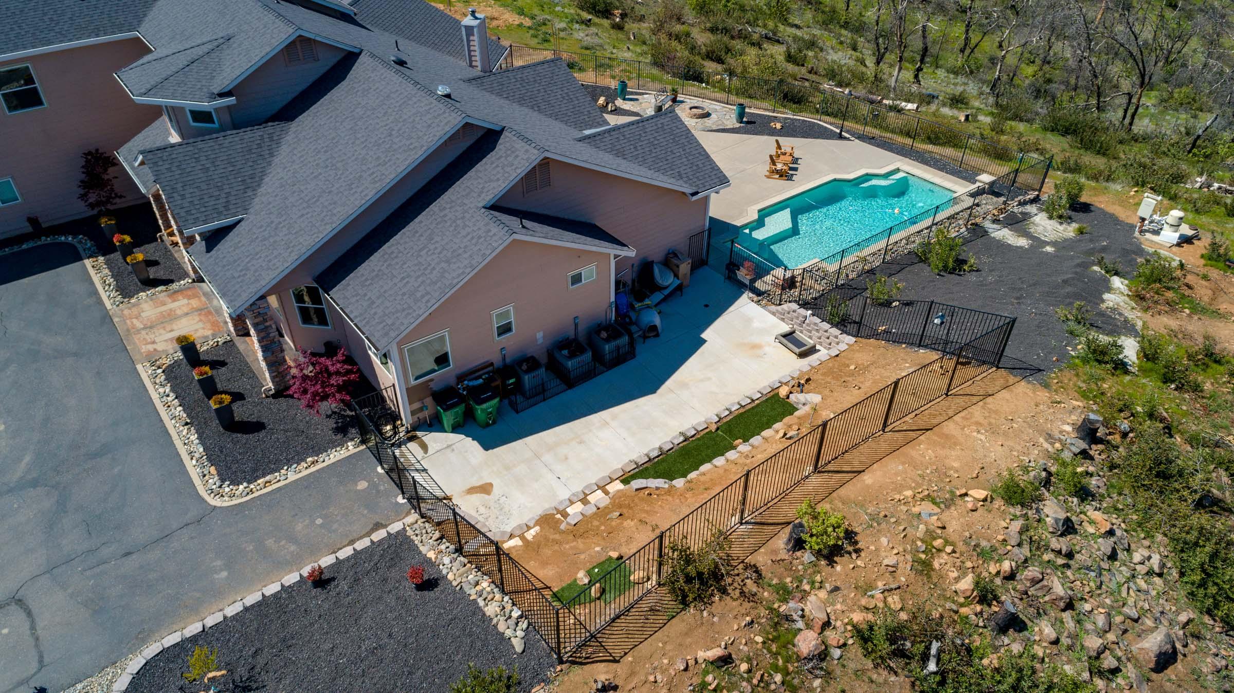 10235 Kangaroo Mine Road Redding, CA 96001 - Photo 40 of 56 Concrete side yard for garden equipment