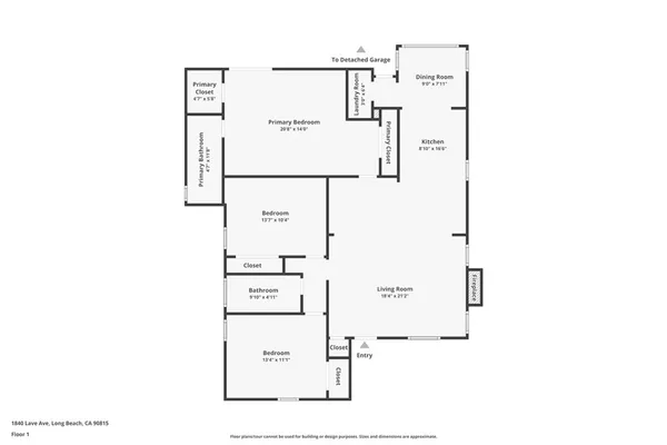 a picture of a floor plan