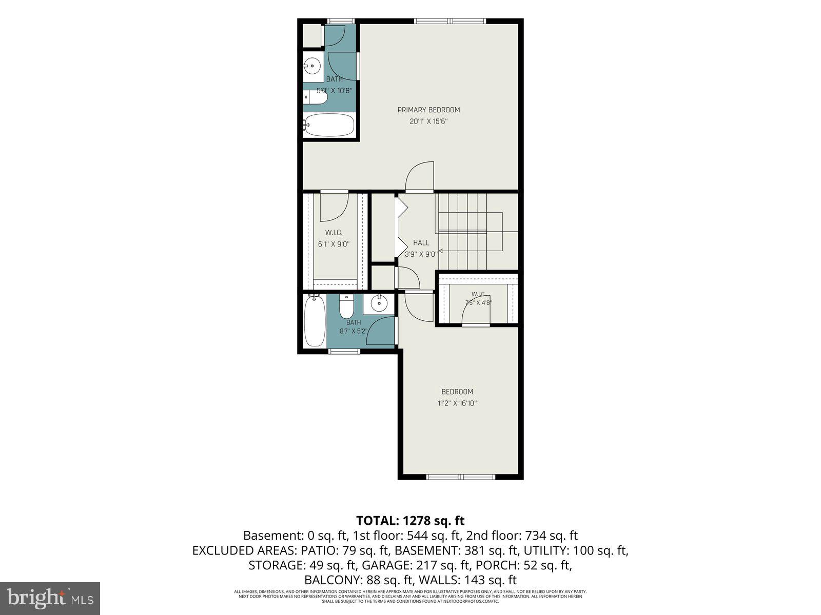 203 Silver Leaf Ridge Harrisburg, PA 17110 - Photo 14 of 35 Second Floor With SQFT
