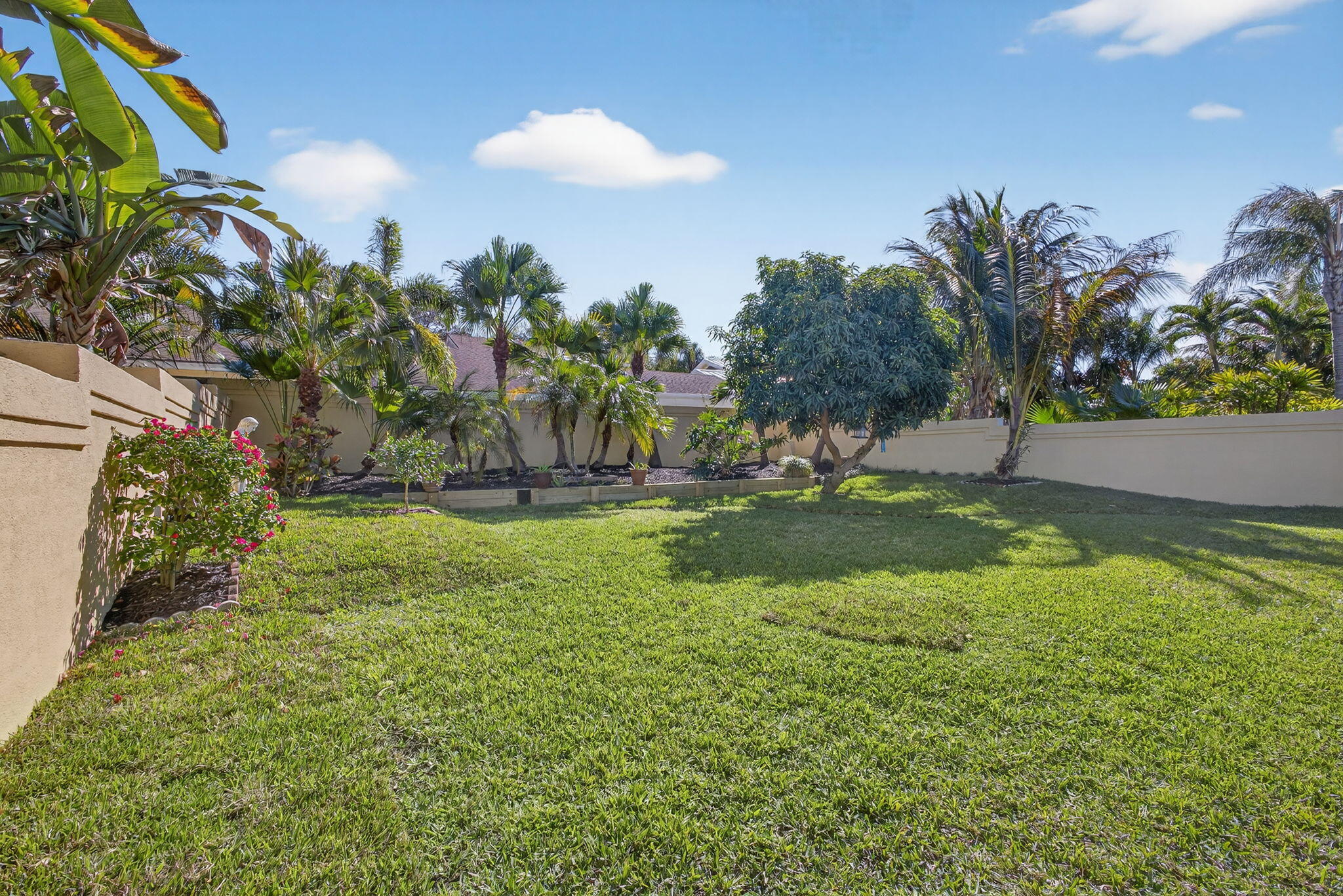 141 Cape Pointe Circle Jupiter, FL 33477 - Photo 28 of 31 a view of a garden with a tree