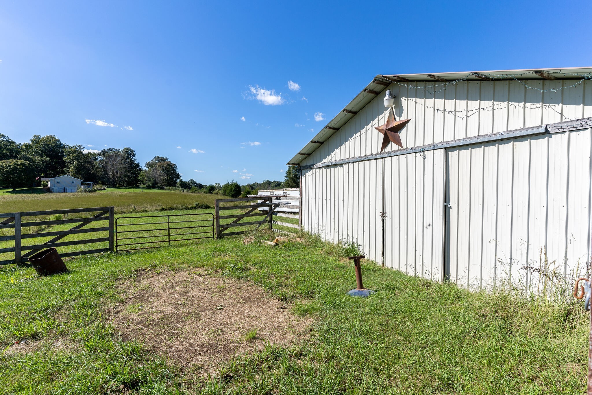 580 Eno Road Dickson, TN 37055 - Photo 11 of 48 a view of a park with a wooden fence