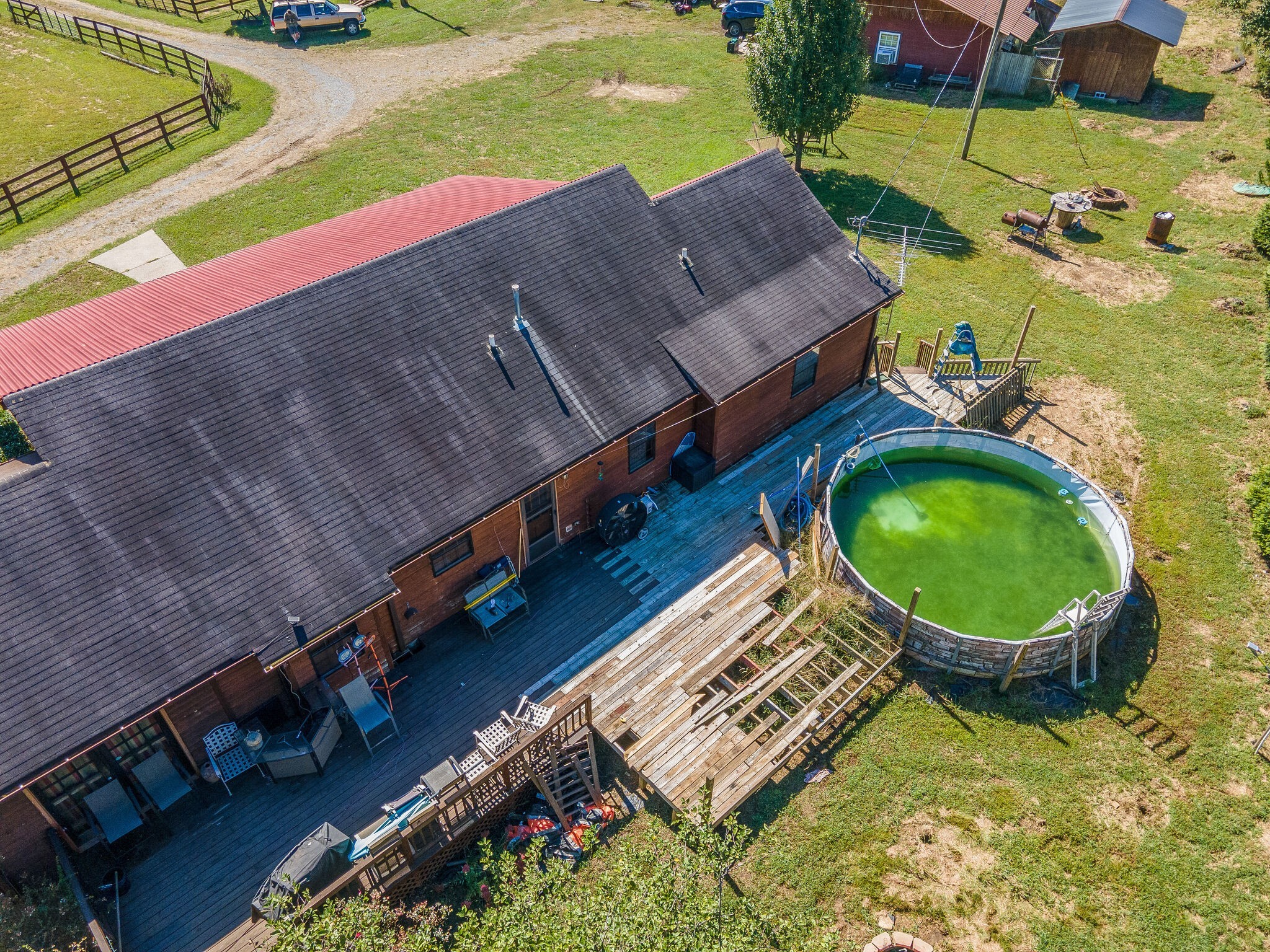 580 Eno Road Dickson, TN 37055 - Photo 46 of 48 swimming pool view with a seating space