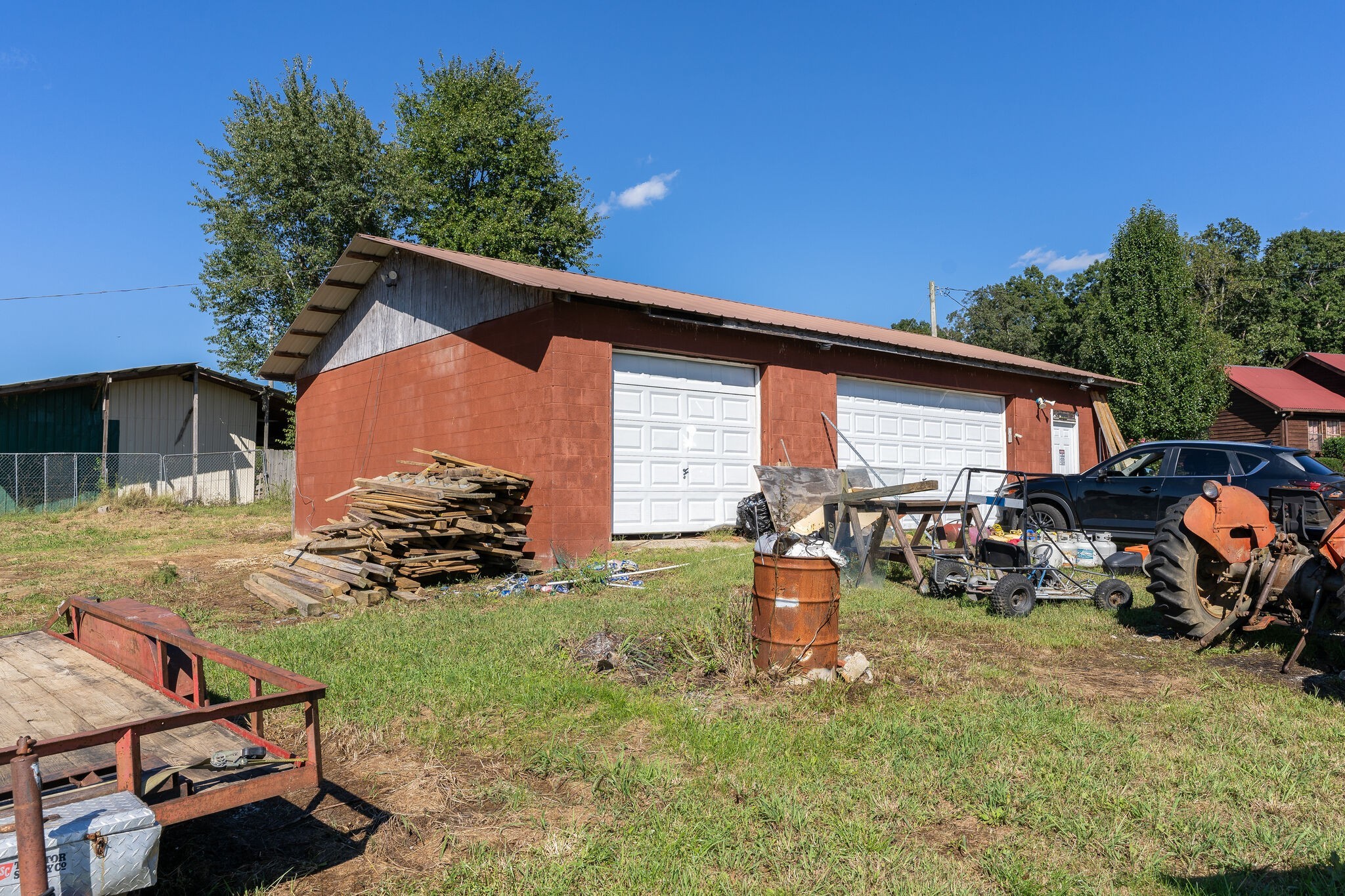 580 Eno Road Dickson, TN 37055 - Photo 9 of 48 a backyard of a house with table and chairs