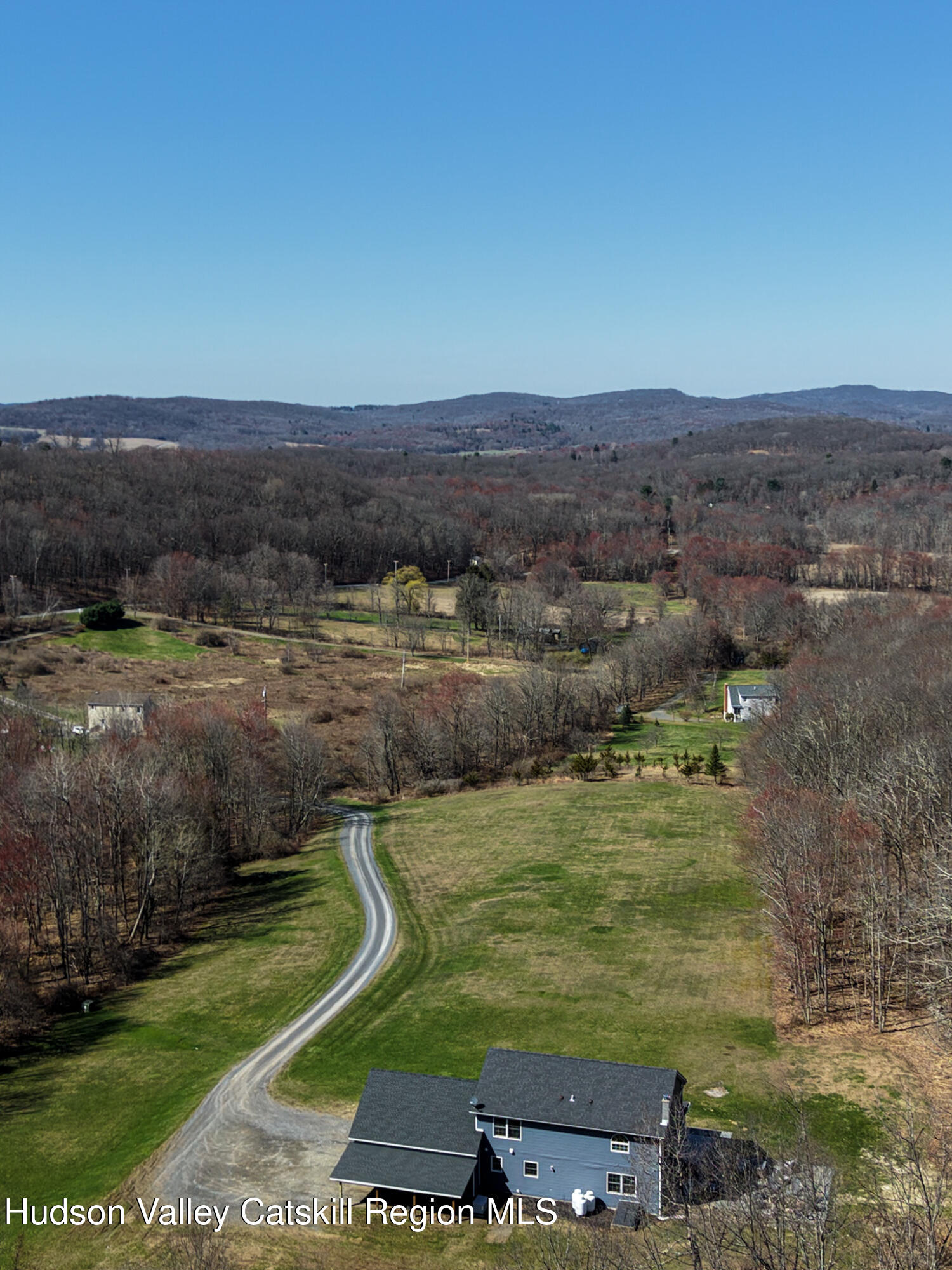 521 Hall Hill Road Ancram, NY 12502 - Photo 12 of 34 a view of a lake with a mountain