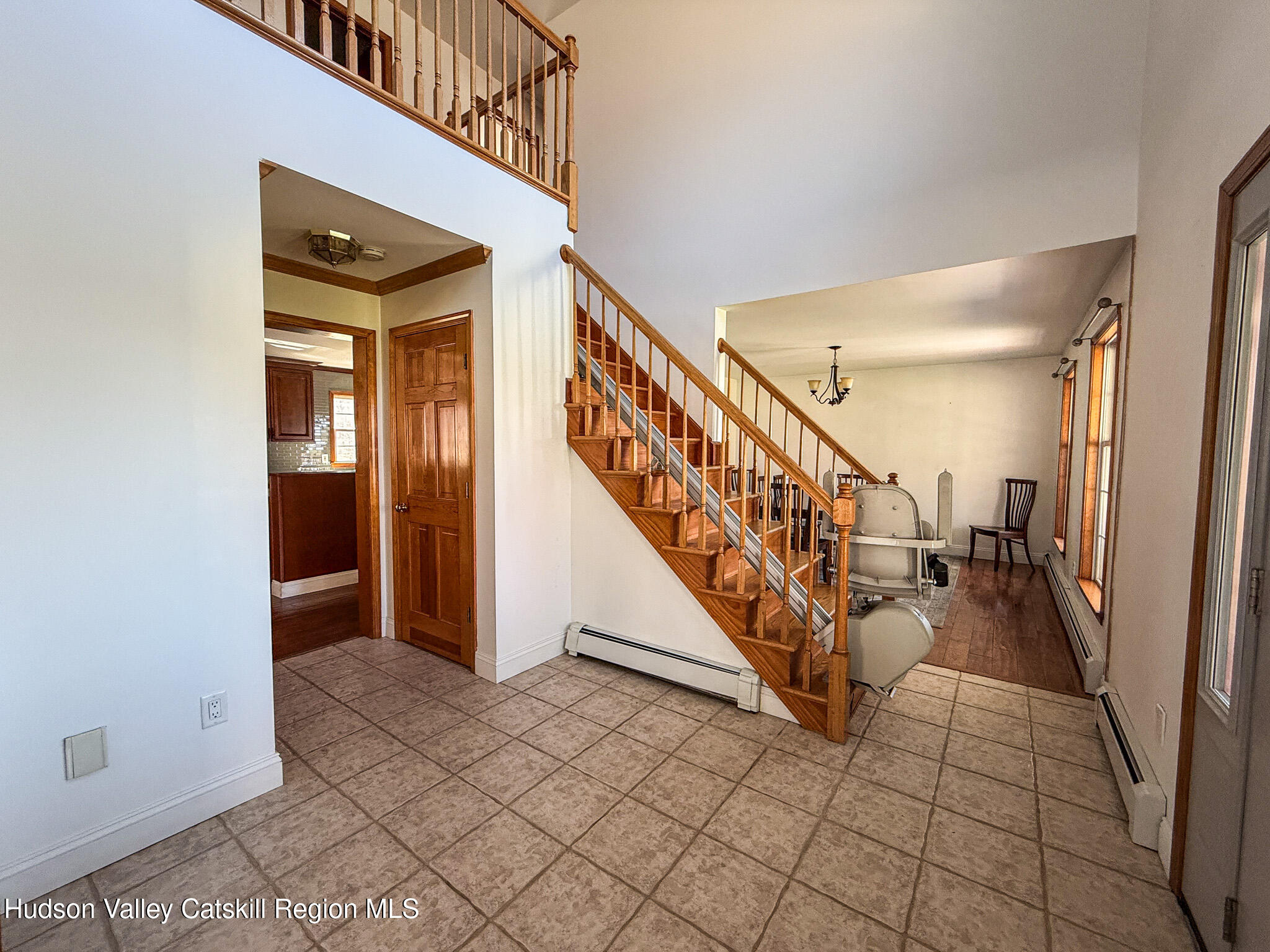 521 Hall Hill Road Ancram, NY 12502 - Photo 13 of 34 a view of entryway and hall with wooden floor
