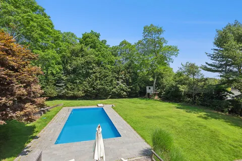 a view of yard with an outdoor space