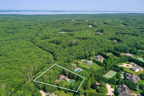 a view of a green field