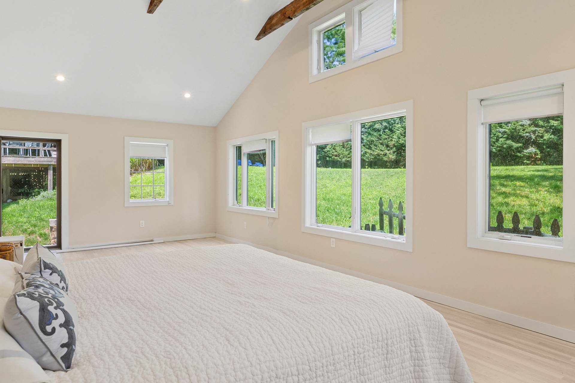266 Water Mill Towd Road Water Mill, NY 11976 - Photo 9 of 20 a view of a bedroom with a bed and a window
