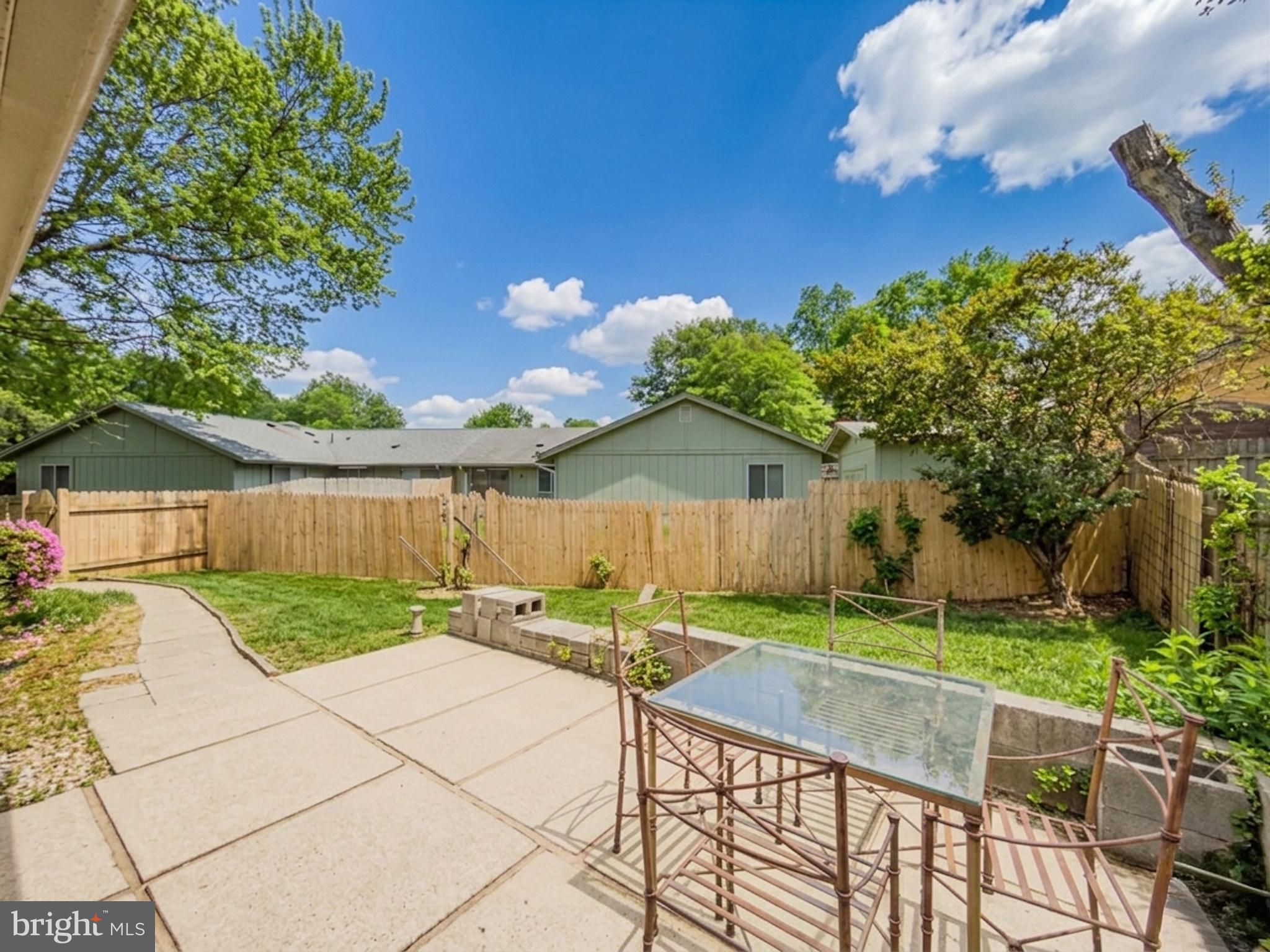 14900 Hydrus Road Silver Spring, MD 20906 - Photo 23 of 30 Sunny backyard oasis with lush greenery.