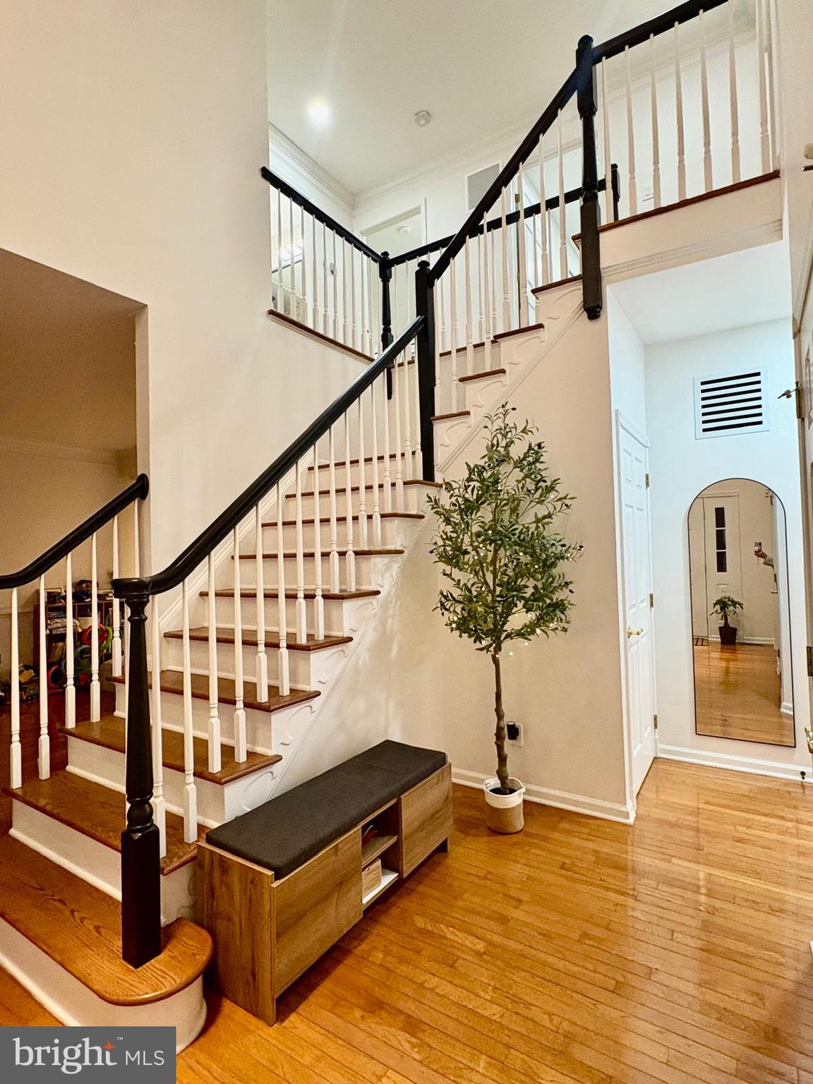 5 Murray Road Moorestown, NJ 08057 - Photo 11 of 55 a view of staircase with a potted plant
