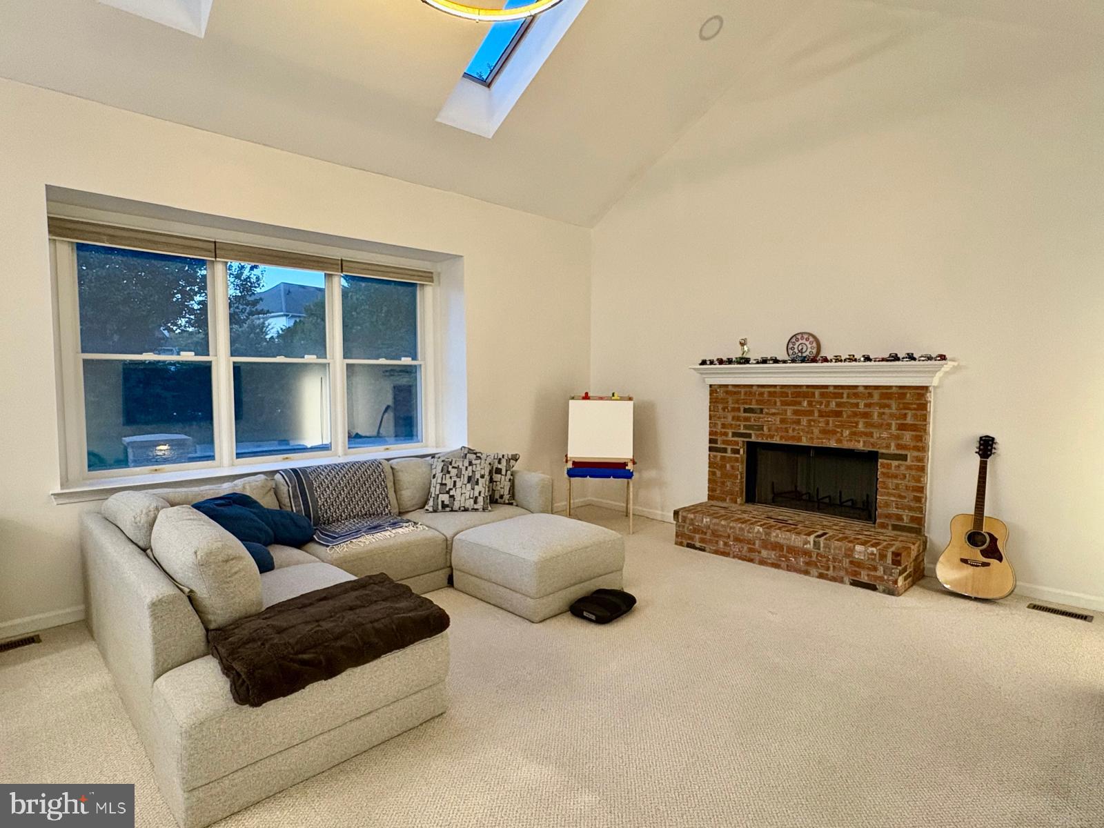5 Murray Road Moorestown, NJ 08057 - Photo 30 of 55 a living room with furniture and a fireplace