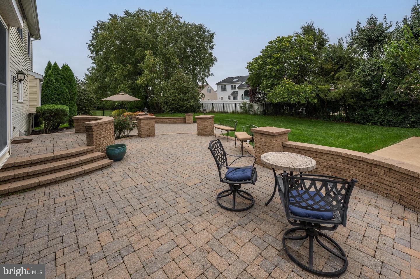 5 Murray Road Moorestown, NJ 08057 - Photo 7 of 55 a view of a chairs and fire pit in the patio