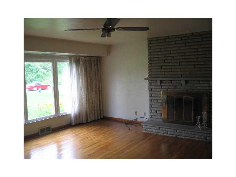 420 Hookstown Grade Road Coraopolis, PA 15108 - Photo 6 of 7 Living Room. Beautiful picture window Refinished Hardwood floors