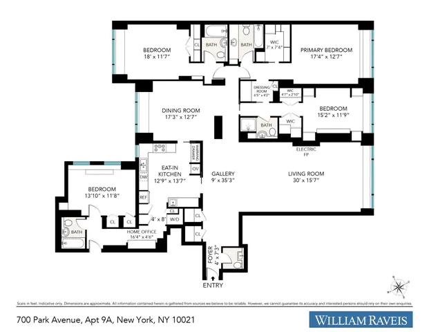 $4,500,000 | 700 Park Avenue, Unit 9A | Lenox Hill